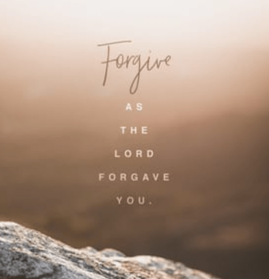 Forgiven